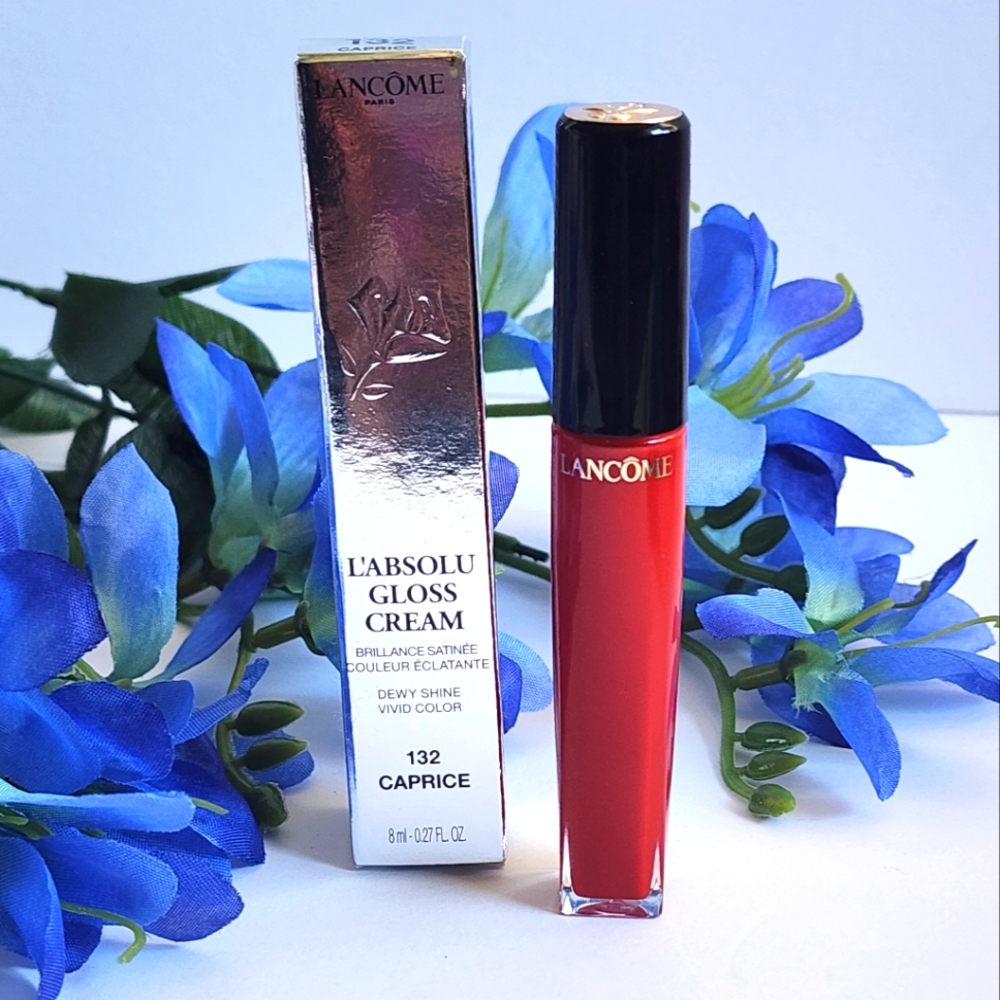 BNIB》Lancome 💋 L'absolu Gloss Creme 💄 Dewy Shine Vivid Color